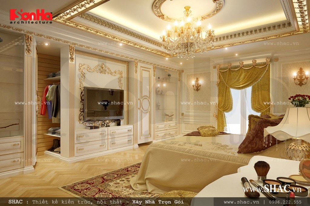 Phòng ngủ Pháp đẹp