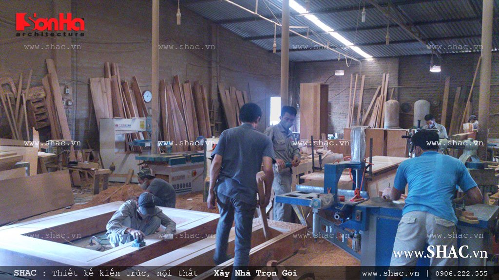 Sản xuất và thi công đồ gỗ nội thất 7