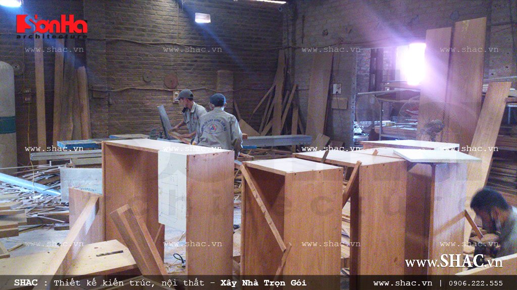 Sản xuất và thi công đồ gỗ nội thất 8