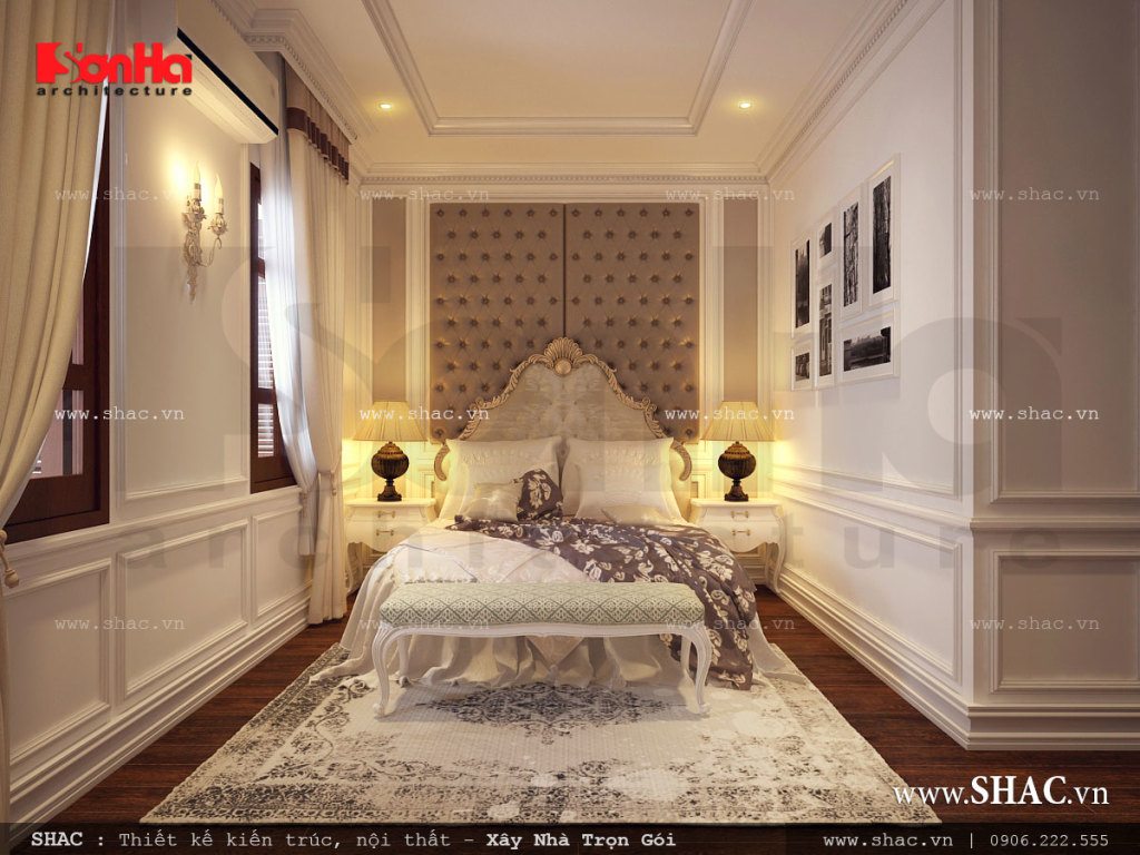 Phòng ngủ phong cách Pháp