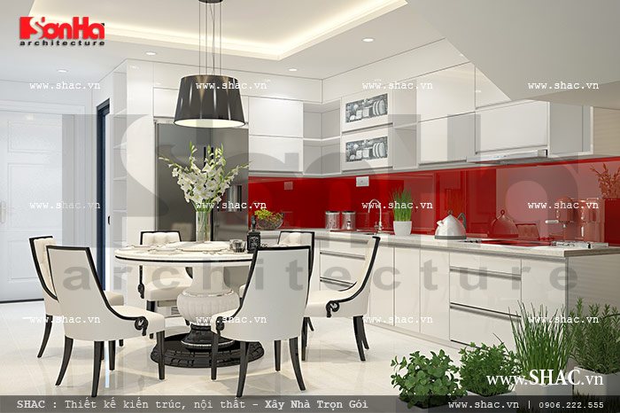 Phòng bếp được thiết kế đẹp sh nod 0124