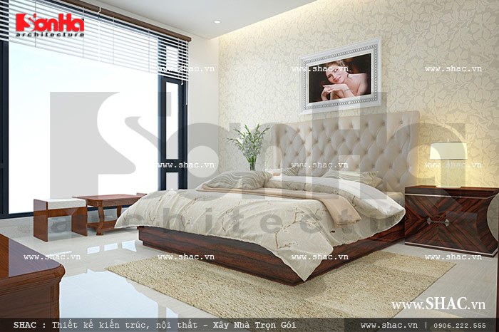 Phòng ngủ được thiết kế giản dị sh nod 0124
