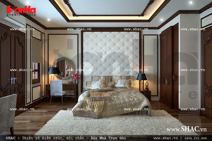 Thiết kế phòng ngủ đẹp và dản dị sh nop 0085