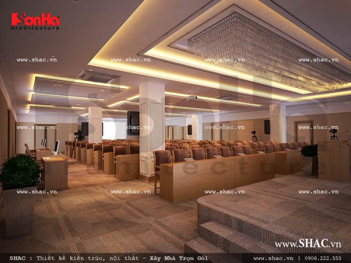 Thiết kế nội thất phòng hội thảo khách sạn 5 sao tại Phú Quốc sh ks 0023
