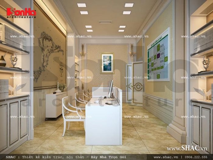 Thiết kế nội thất văn thư khách sạn 5 sao tại Phú Quốc sh ks 0023