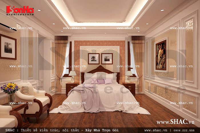 Phòng ngủ kiểu pháp đẹp sh btld 0021