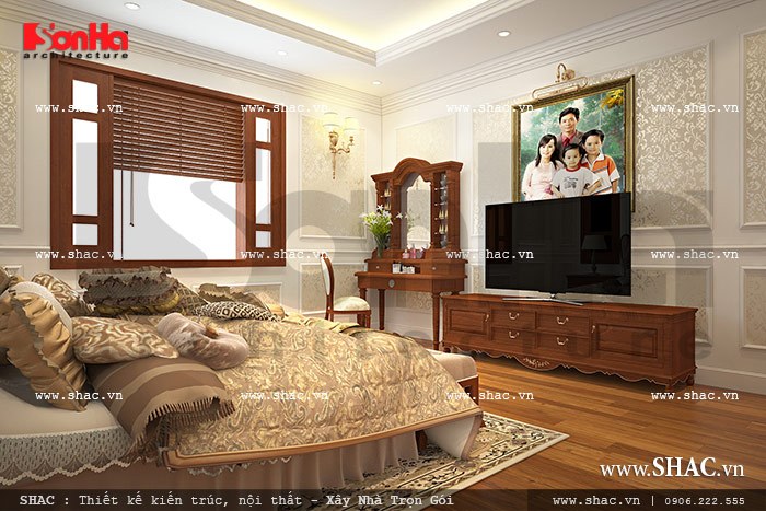 Phòng ngủ kiểu pháp đẹp sh btp 0075