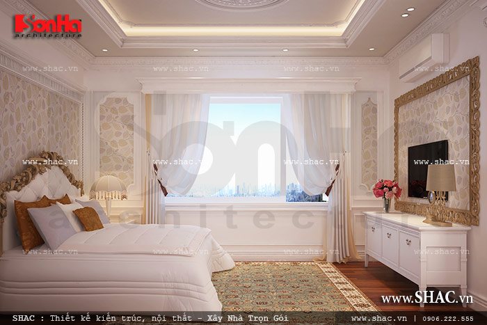 Phòng ngủ phong cách pháp đẹp nt vincom Hà Nội