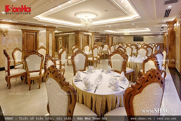 Khu vực phòng ăn của khách sạn sh ks 0010