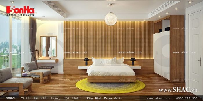 Thiết kế phòng ngủ 1 view3 khách sạn mini cổ điển đẹp sh ks 0027