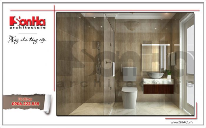 Thiết kế nội thất phòng tắm hiện đại sh nop 0122