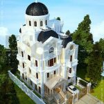 Kiến trúc biệt thự pháp 4 tầng trọn gói - BTLD 0003 5