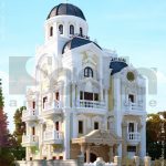 Kiến trúc biệt thự pháp 4 tầng trọn gói - BTLD 0003 4