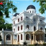 Biệt thự kiến trúc pháp 3 tầng sh btp 0004