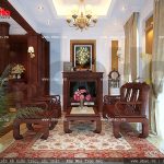 Phòng khách với nội thất cổ điển sh btp 0004