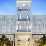 Nhà ống hiện đại kết hợp kinh doanh 4 tầng