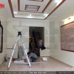 Thi công tầng 1 nhà ống trọn gói