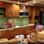 Thi công tủ bếp