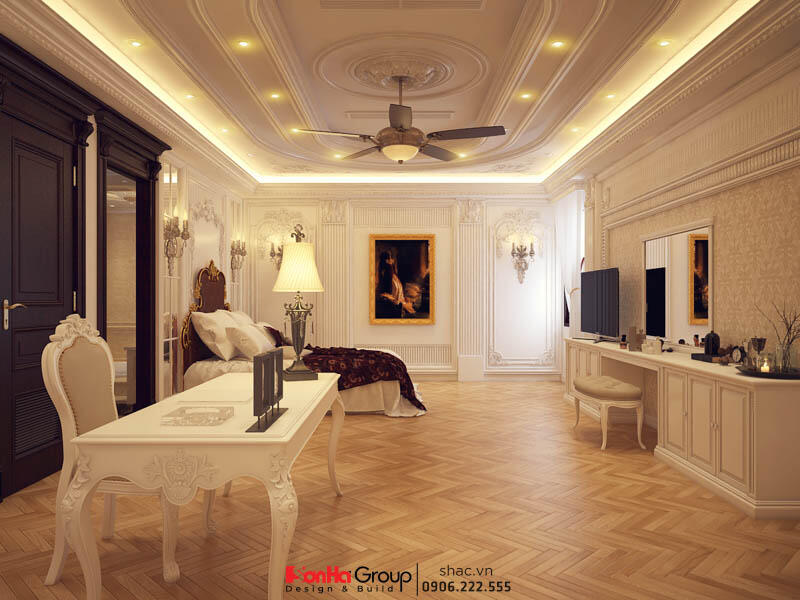 Thiết kế phòng ngủ kết hợp phòng làm việc Thiết kế khách sạn 7 tầng tiêu chuẩn 2 sao – KS 0006 76