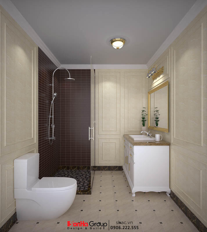 Mẫu phòng WC khách sạn 7 tầng Thiết kế khách sạn 7 tầng tiêu chuẩn 2 sao – KS 0006 79