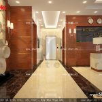 Khu vực sảnh lễ tân của khách sạn