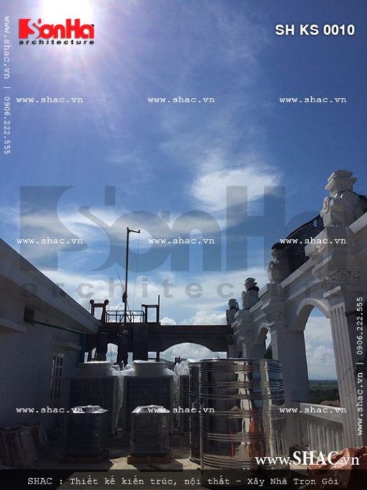 Thiết kế khách sạn 4 sao 8 tầng kiến trúc Pháp – KS 0010 20