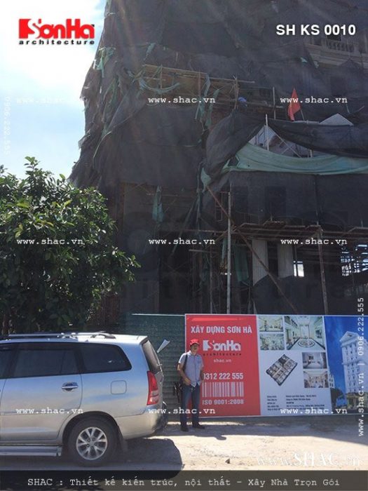 Thiết kế khách sạn 4 sao 8 tầng kiến trúc Pháp – KS 0010 21