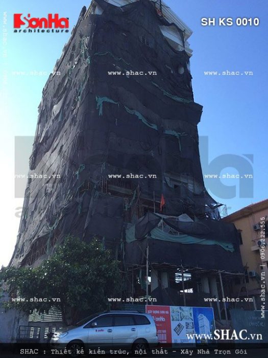 Thiết kế khách sạn 4 sao 8 tầng kiến trúc Pháp – KS 0010 22