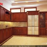 Nội thất Phòng bếp gỗ cổ điển