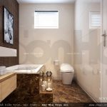 thiết kế phòng vệ sinh wc đẹp và hiện đại