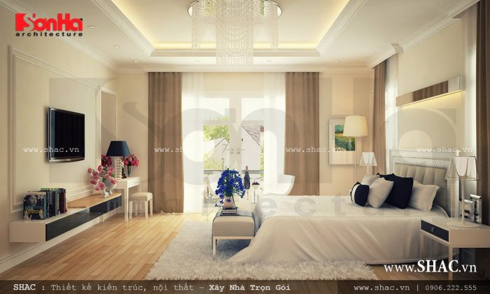 Phòng ngủ cho khách, phòng ngủ biệt thự