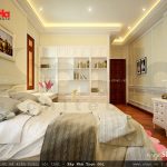 Phòng ngủ kiểu Pháp với sắc thái tươi trẻ