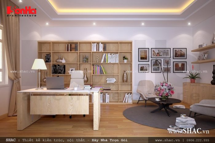 Thiết kế phòng đọc, thư phòng, phòng đọc sách tại nhà