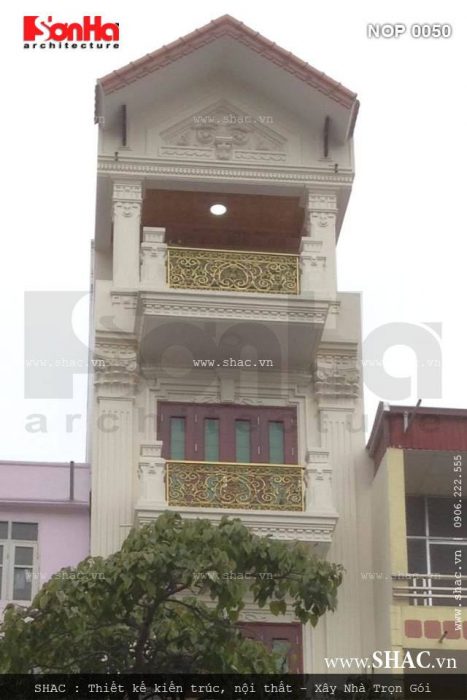 Nhà ống kiểu Pháp tại Quảng Ninh