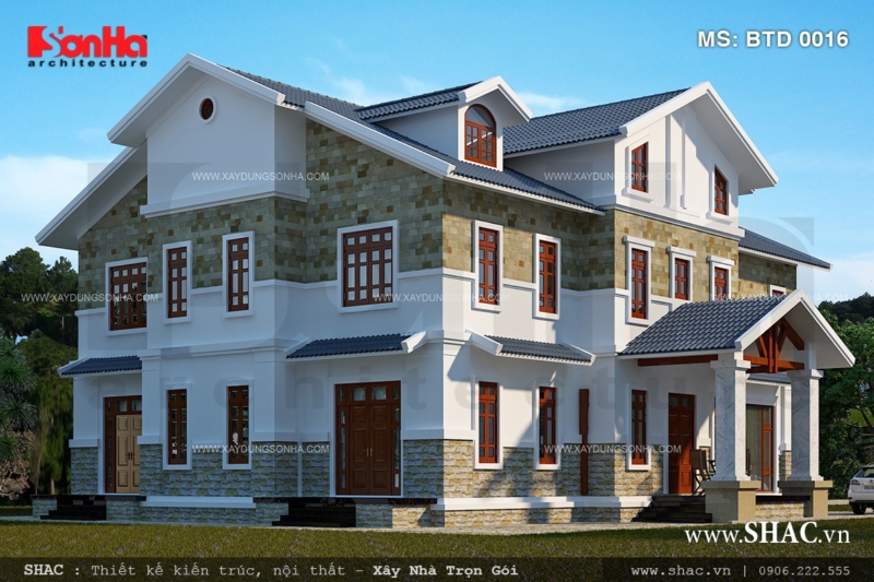 Biệt thự hiện đại 2,5 tầng tại Phú Quốc