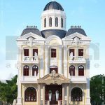 Biệt thự pháp 3 tầng diện tích 10m x 12m - BTLD 0009 3