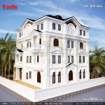 Biệt thự Pháp 5 tầng đẹp