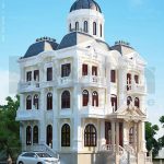 Biệt thự pháp 3 tầng diện tích 10m x 12m - BTLD 0009 4