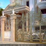 Cổng biệt thự pháp đẹp, hàng rào và cổng đẹp