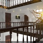 Hệ thống lan can cầu thang của biệt thự