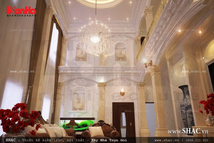 không gian phòng khách đẹp, phòng khách sang trọng và ấn tượng