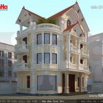 Biệt thự Pháp 4 tầng tại Hà Nội