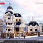 Biệt thự lâu đài kiểu pháp BTLD 0011