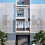 nhà ống hiện đại, nhà ống 4 tầng, thiết kế nhà ống