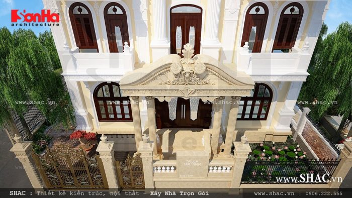 Ngoại cảnh biệt thự đẹp