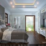 Nội thất phòng ngủ sang trọng kiểu Pháp đẹp