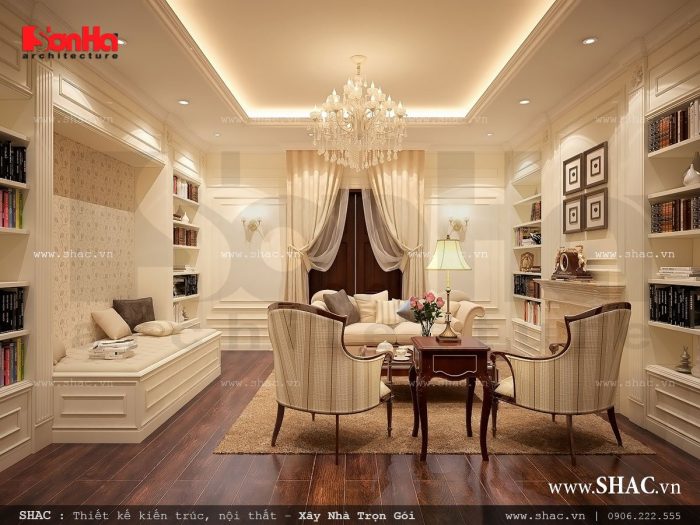 Phòng đọc sách tại nhà