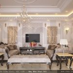Phòng khách biệt thự đẹp