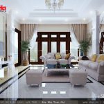 Phòng khách biệt thự hiện đại BTD 0015