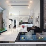 phòng khách liền phòng ăn, phòng ăn đẹp, phòng ăn rộng